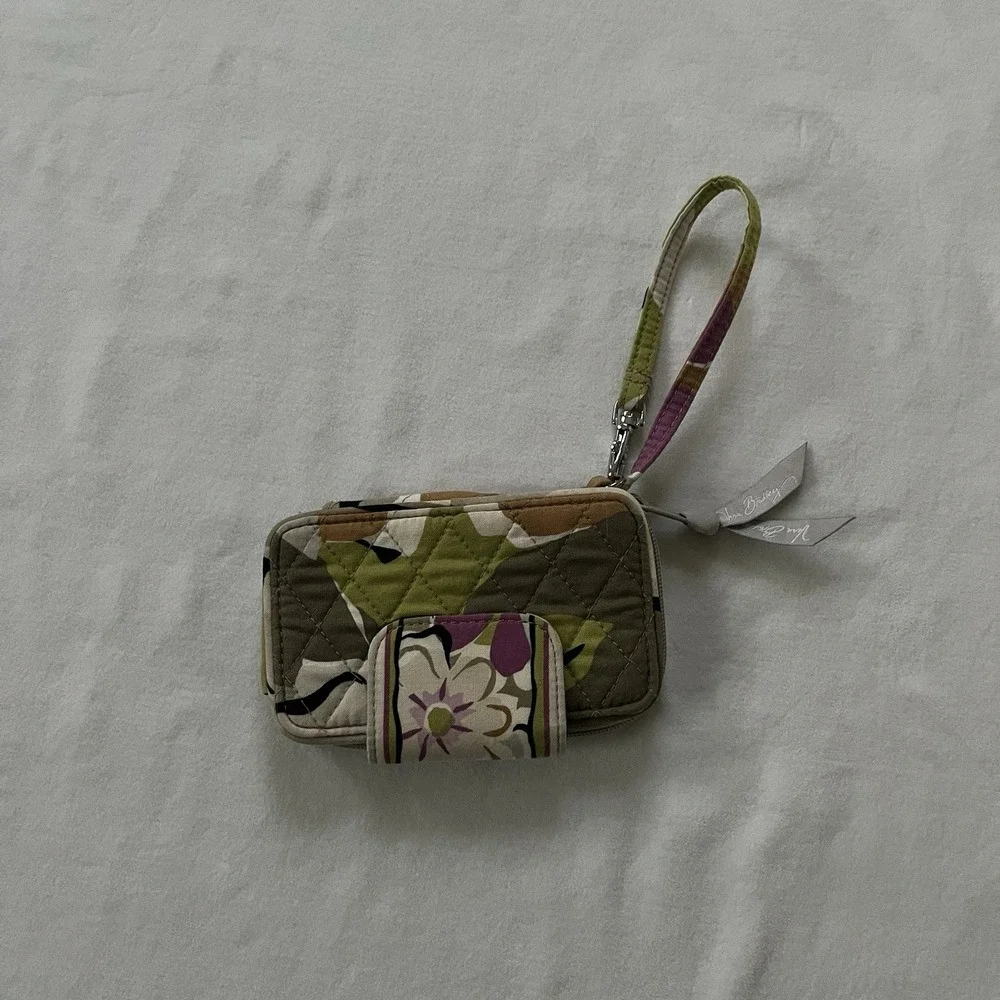 Y2K Vera Bradley Smartphone Wristlet 2.0 Wallet Zip ID Pocket Portobello Road
